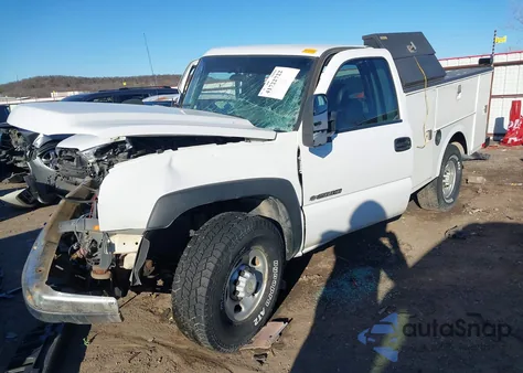 2007 Chevrolet Silverado 2500Hd Classic Work Truck from USA, damaged, VIN 1GBHC24UX7E175702